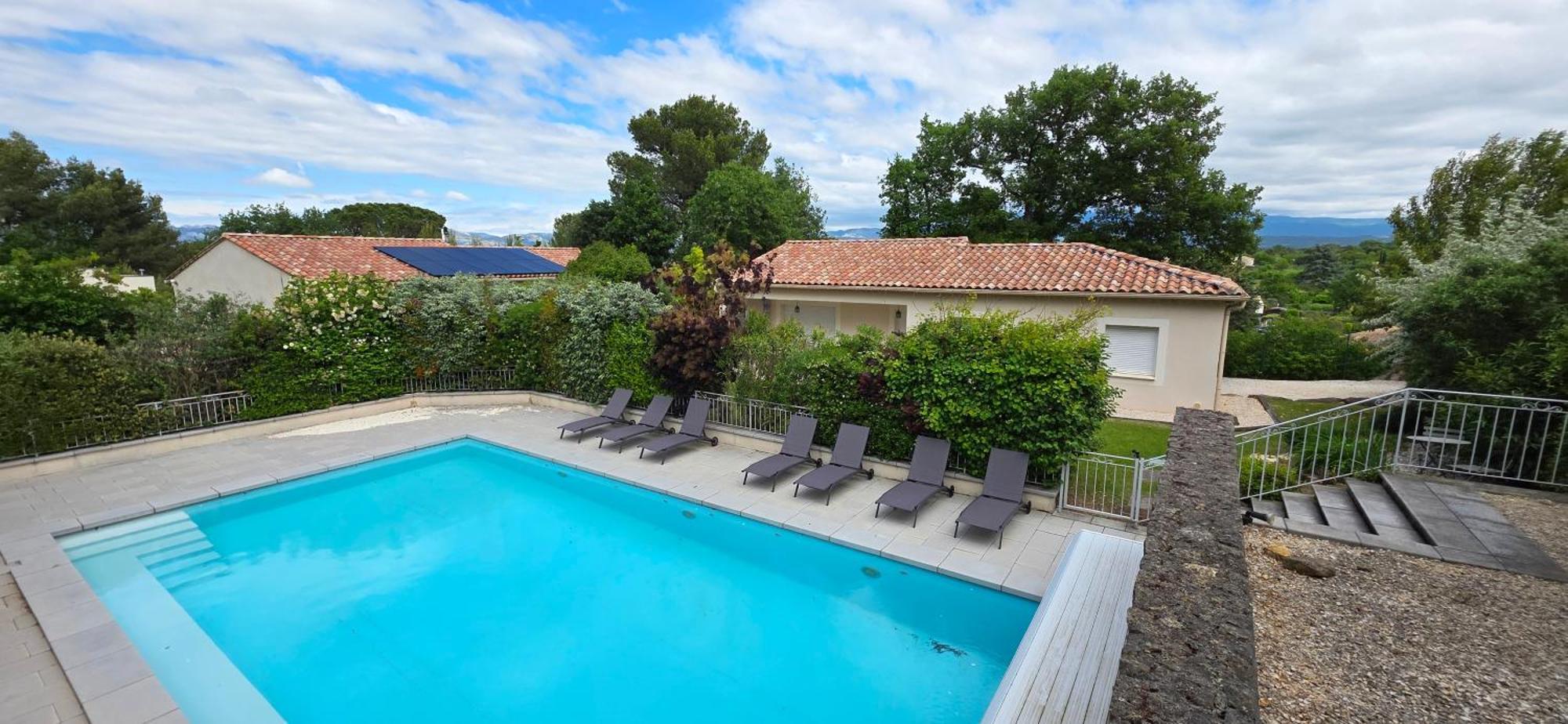Paradis Provencal Villa - Espace Detente Et Bbq Lmv Carpentras Exterior photo